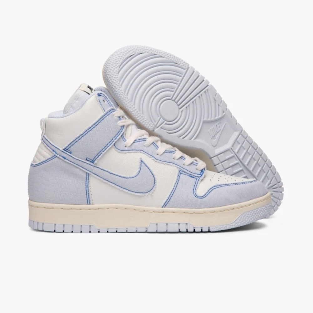 SOLD | Nike Dunk High 1985 Blue Denim Size 9.5
